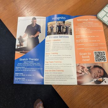 Ncognito - Ncognito service brochure. - Trainers Near Me - Wellington, Florida