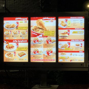 Jollibee - Drive thru menu - Chicken Shop Near Me - Plano, Texas