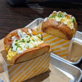 Egg Tuck - Ham and Cheese Sandwich in front. Avocado Egg Sandwich in back. - Breakfast & Brunch Near Me - Los Angeles, California Egg Tuck - Ham and Cheese Sandwich in front. Avocado Egg Sandwich in back. - Breakfast & Brunch Near Me - Los Angeles, California