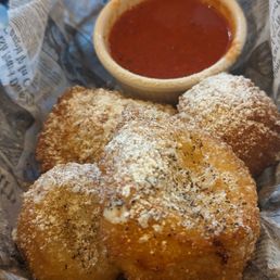 Cheese filled fried dough Cheese filled fried dough