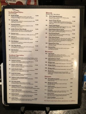 Menu photo 3 Kabab & Curry Canton, OH