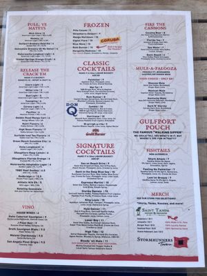 Menu photo 3 Stormrunners Tavern Gulfport, FL Menu photo 3 Stormrunners Tavern Gulfport, FL