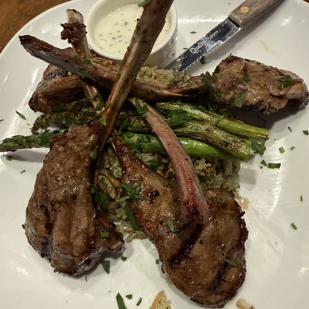 Grilled Rack of Lamb