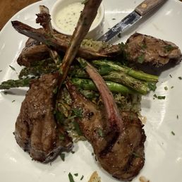 Grilled Rack of Lamb