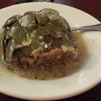 Dominick's Restaurant - The amazing stuffed artichoke - Italian Near Me - Bronx, New York
