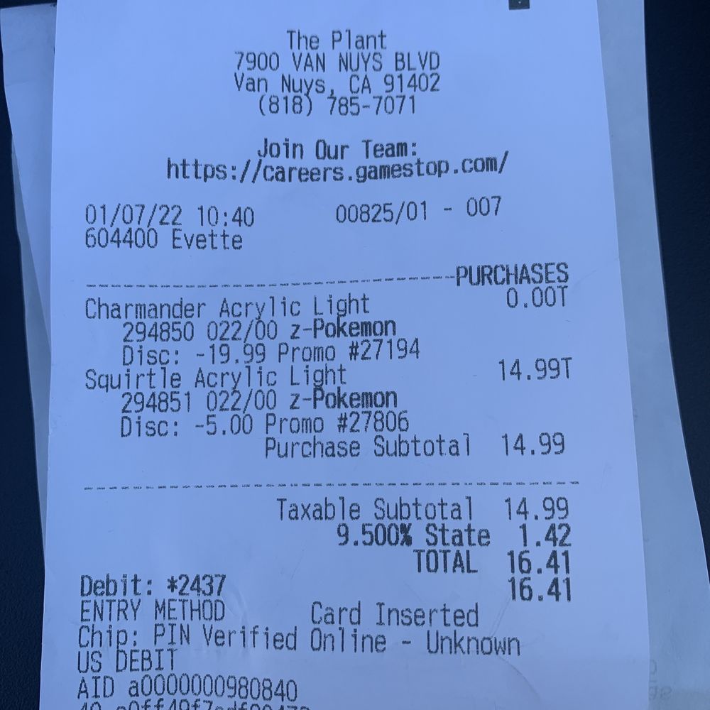 GAMESTOP Updated July 2024 35 Reviews 7900 Van Nuys Blvd, Los