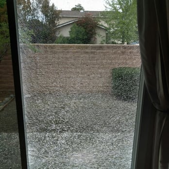 Roxy Glass Company - This is the broken glass before repair - Glass & Mirrors Near Me - Newark, California Roxy Glass Company - This is the broken glass before repair - Glass & Mirrors Near Me - Newark, California
