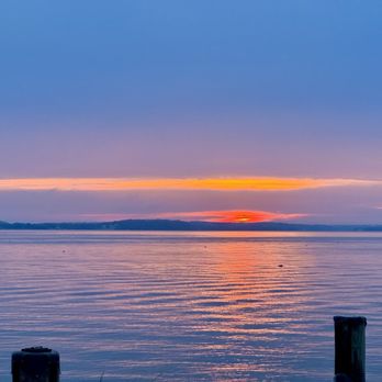Little Ferry Inn - Sunset and calm waters - Vacation Rentals Near Me - King George, Virginia