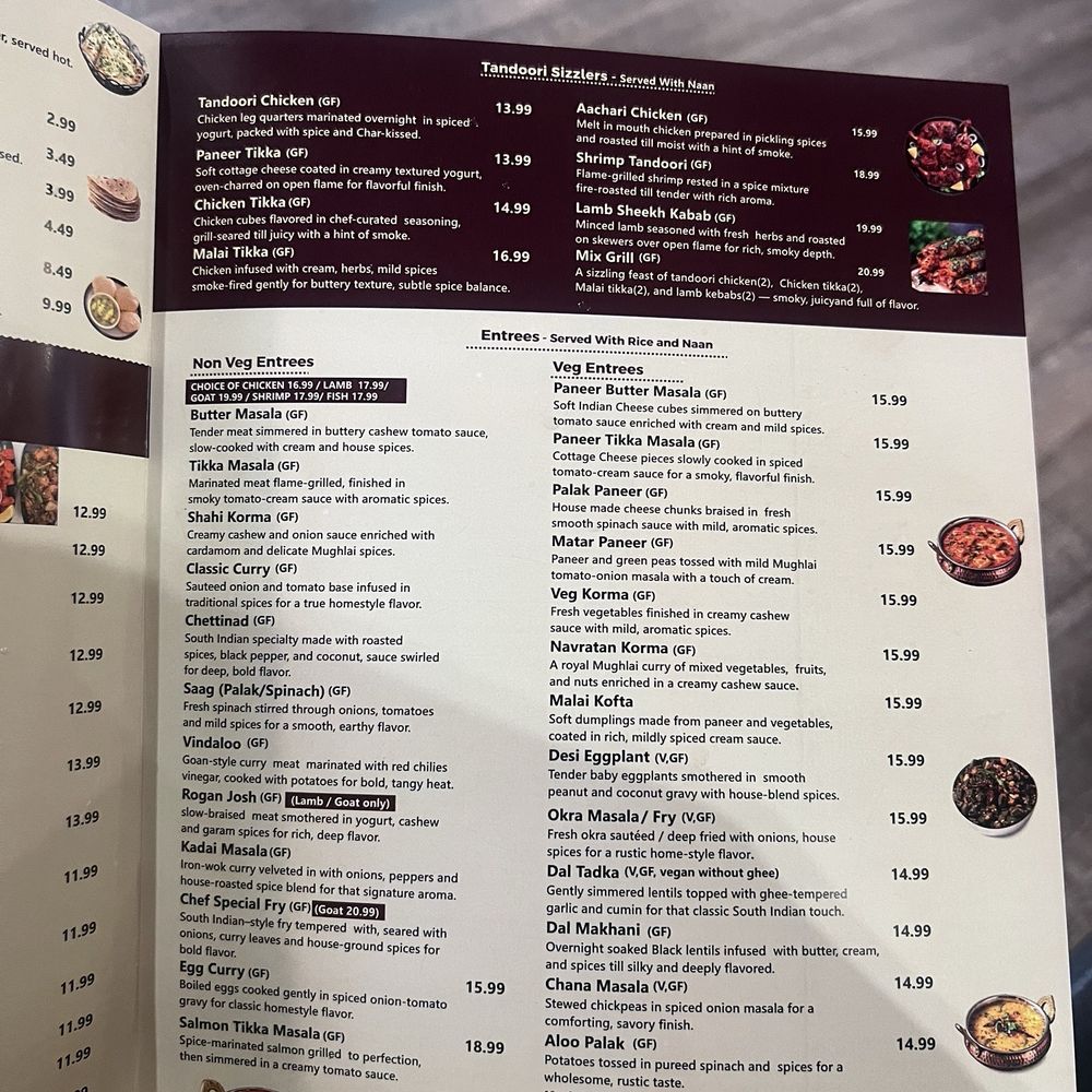 Aroma Indian Grill - Menu - Indian Near Me - Baton Rouge, Louisiana