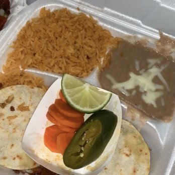 Taqueria Express #1 - Super Mulita Plate. I got 1 chicken & 1 beef mulita. Both were bomb! - Food Trucks Near Me - Salem, Oregon Taqueria Express #1 - Super Mulita Plate. I got 1 chicken & 1 beef mulita. Both were bomb! - Food Trucks Near Me - Salem, Oregon