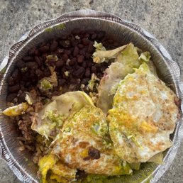 a bowl of food a bowl of food