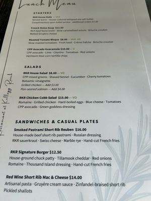 Menu photo 4 The Restaurant at Kellogg Ranch Pomona, CA