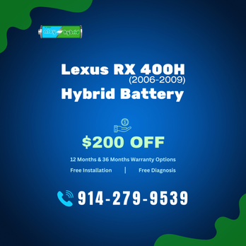 Aloy Hybrid Battery - Lexus RX 400H (2006-2009) Hybrid Battery - Hybrid Car Repair Near Me - Flushing, New York Aloy Hybrid Battery - Lexus RX 400H (2006-2009) Hybrid Battery - Hybrid Car Repair Near Me - Flushing, New York