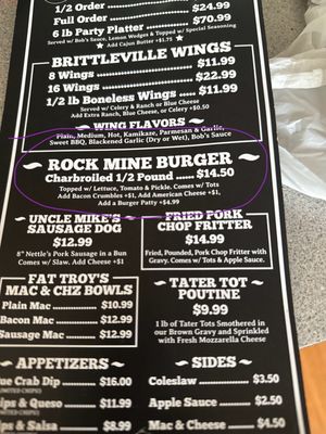 Menu photo 1 BVL Oyster Bar Brooksville, FL