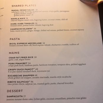 Sampa - Dinner menu (August 2026) - Asian Fusion Near Me - Los Angeles, California Sampa - Dinner menu (August 2026) - Asian Fusion Near Me - Los Angeles, California