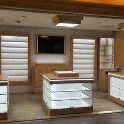 All City Electric - Light installation for Treasure Island Kiosk.