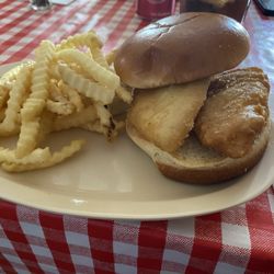 Jr's Bar & Grill - Atlantic cod sandwich