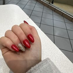 Nail Trix's - The lady (Nacey) did an amazing job