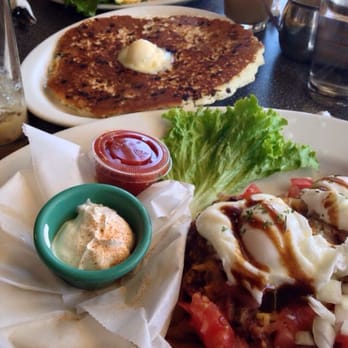 The Classic Cafe - "Hashita" and a "Better than sex" pancake with iced coffee. - Breakfast & Brunch Near Me - Providence, Rhode Island The Classic Cafe - "Hashita" and a "Better than sex" pancake with iced coffee. - Breakfast & Brunch Near Me - Providence, Rhode Island