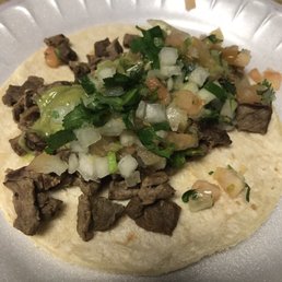 Two Carne Asada Tacos Combo