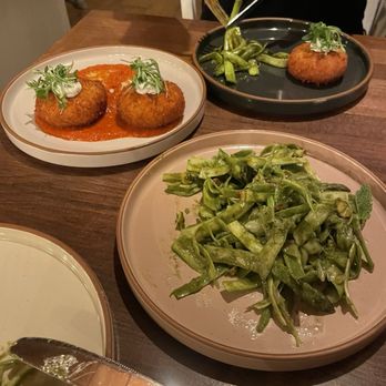 Dahlia Tapas Tequila & Wine - Asparagus salad and potato croquettes - Tapas Bars Near Me - Phoenix, Arizona Dahlia Tapas Tequila & Wine - Asparagus salad and potato croquettes - Tapas Bars Near Me - Phoenix, Arizona