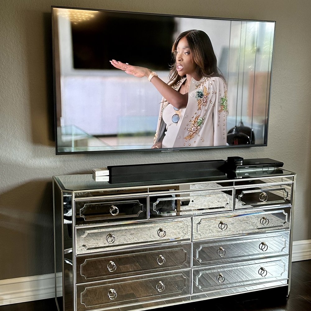 5 Points TV Installations - 75 inch mounted TV - TV Mounting Near Me