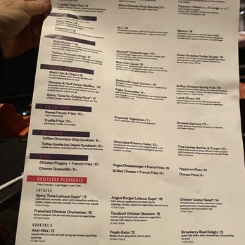 IPIC Boca Raton - menu paper or scan - Cinema Near Me - Boca Raton, Florida