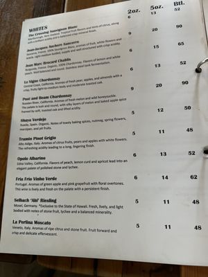 Menu photo 6 The Tasting Room Koloa, HI