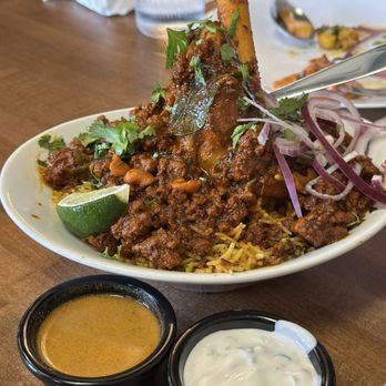 Masala Republic - Lamb shank biryani. Photo by @martiwantsmore - Indian Near Me - Fremont, California Masala Republic - Lamb shank biryani. Photo by @martiwantsmore - Indian Near Me - Fremont, California