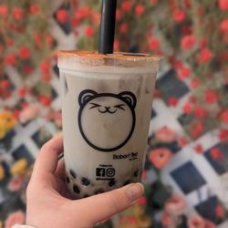 Boba & Tea - Taro-Coconut with Oolong tea