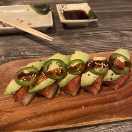 Spicy Tuna On Crispy Rice Spicy Tuna On Crispy Rice