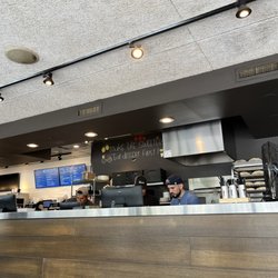 Flour Bakery + Cafe - Sandwich counter. When your order is ready, they will call your name.