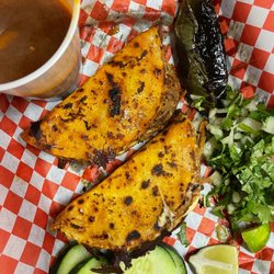Beef birria tacos