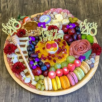 Cheers to Cheese - Birthday cake board - Cheese Shops Near Me - Glenview, Illinois Cheers to Cheese - Birthday cake board - Cheese Shops Near Me - Glenview, Illinois