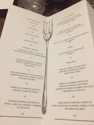Menu photo 5 Pitiona Oaxaca, OAX