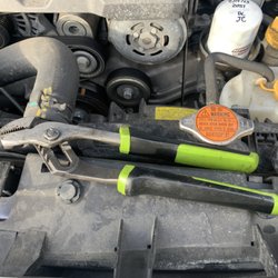 Jiffy Lube - I was told "we don't use that kind of wrench, but I'll take it if you don't want it". Suuuuuuuuure.