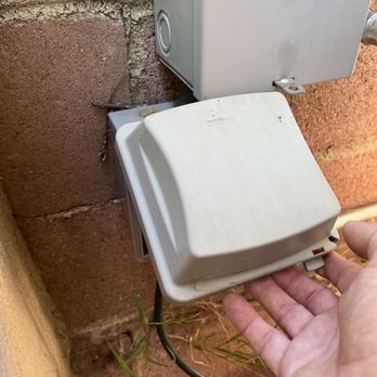 Vick's Handymen Services - Outside plug, needed to extend to open cover completely. One old switch eliminated & covered.  One light switch moved over 12" - Handyman Near Me - Sylmar, California