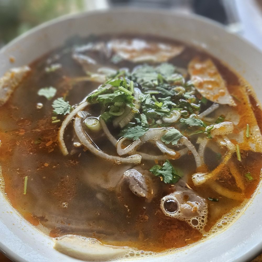 La Cà Bar - Bún Bò Huê - $18 (Spicy Beef Soup) - Vietnamese Near Me - Tacoma, Washington La Cà Bar - Bún Bò Huê - $18 (Spicy Beef Soup) - Vietnamese Near Me - Tacoma, Washington