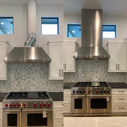 Crippen Sheet Metal - Before and after installation of custom flue