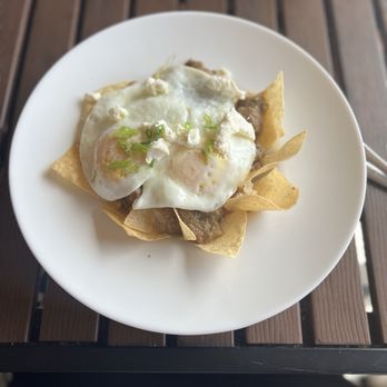 The Toast - Pork Green Chile Chilaquiles Brunch - Salad Near Me - Surprise, Arizona