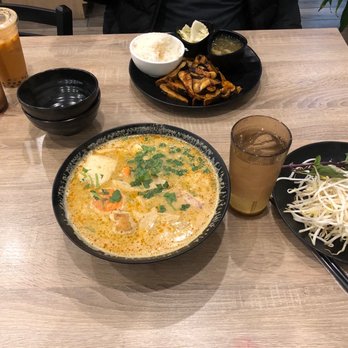 Happy Buddha Kitchen - 32. Curry Vermicelli Bn C Ri 20. Clay Pot Peppered Fish Cm C Kho T 26. Boba Milk Tea Tr Sa Trn Chu - Vegetarian Near Me - Temple City, California Happy Buddha Kitchen - 32. Curry Vermicelli Bn C Ri 20. Clay Pot Peppered Fish Cm C Kho T 26. Boba Milk Tea Tr Sa Trn Chu - Vegetarian Near Me - Temple City, California