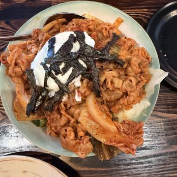 Taipei Cafe - Beef Donburi with Kimchi - Taiwanese Near Me - Chicago, Illinois Taipei Cafe - Beef Donburi with Kimchi - Taiwanese Near Me - Chicago, Illinois