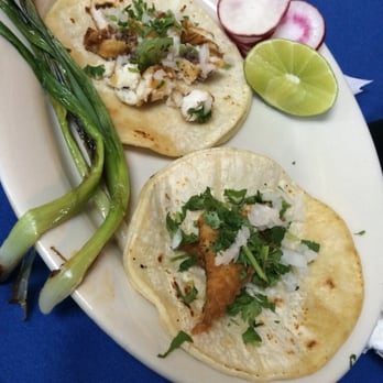 Garibaldi Peru Mex - Fish Tacos. Ate two already!! - Peruvian Near Me - Parsippany, New Jersey