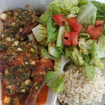 Chicken Maison - Garlic chicken, rice and salad so yummy! - Middle Eastern Near Me - Redondo Beach, California Chicken Maison - Garlic chicken, rice and salad so yummy! - Middle Eastern Near Me - Redondo Beach, California