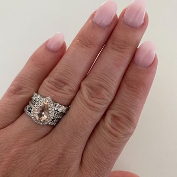Nail Fervour - Light pink white dipped natural nails - Nail Salons Near Me - Lawrenceville, Georgia Nail Fervour - Light pink white dipped natural nails - Nail Salons Near Me - Lawrenceville, Georgia