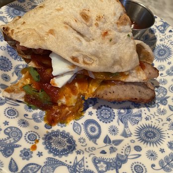 Dishoom - Sausage & Egg Naan Roll - Indian Near Me - London, XGL