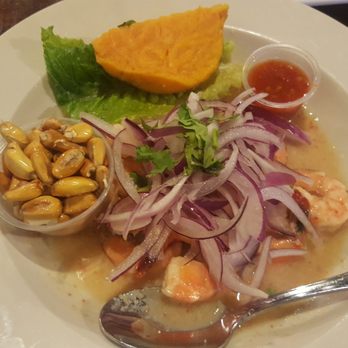 Sabor Inka - Shrimp Ceviche- Ceviche de Camarones - Peruvian Near Me - Lawrenceville, Georgia Sabor Inka - Shrimp Ceviche- Ceviche de Camarones - Peruvian Near Me - Lawrenceville, Georgia