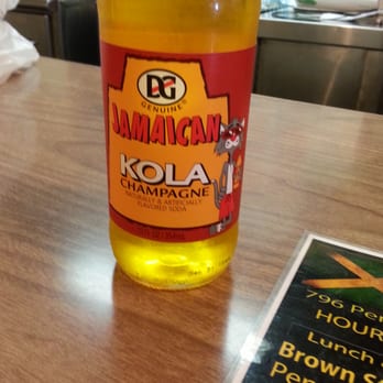 Fireside Caribbean Restaurant - Kola champagne soda - Caribbean Near Me - Pittsburgh, Pennsylvania