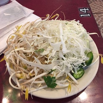 Pho Kien Giang - All those veggies! - Vietnamese Near Me - Pinellas Park, Florida