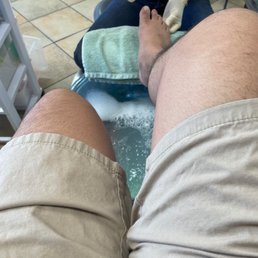 Getting a pedicure. Great service. Feel good Getting a pedicure. Great service. Feel good